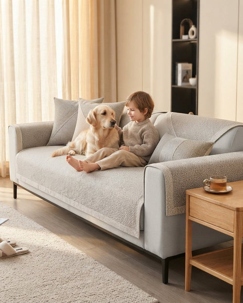 Bankhoes met antislip – ademend, meerdere maten