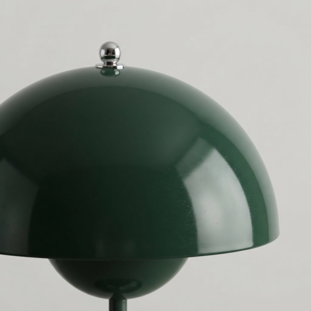 Draadloze dimbare tafellamp met koepelkap, oplaadbaar