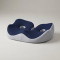 Ergonomisch zitkussen memory foam met zitbeenontlasting — Blauw